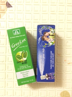 ✅Xịt thơm miệng Greelux 12ml (Refresher mouth spray)