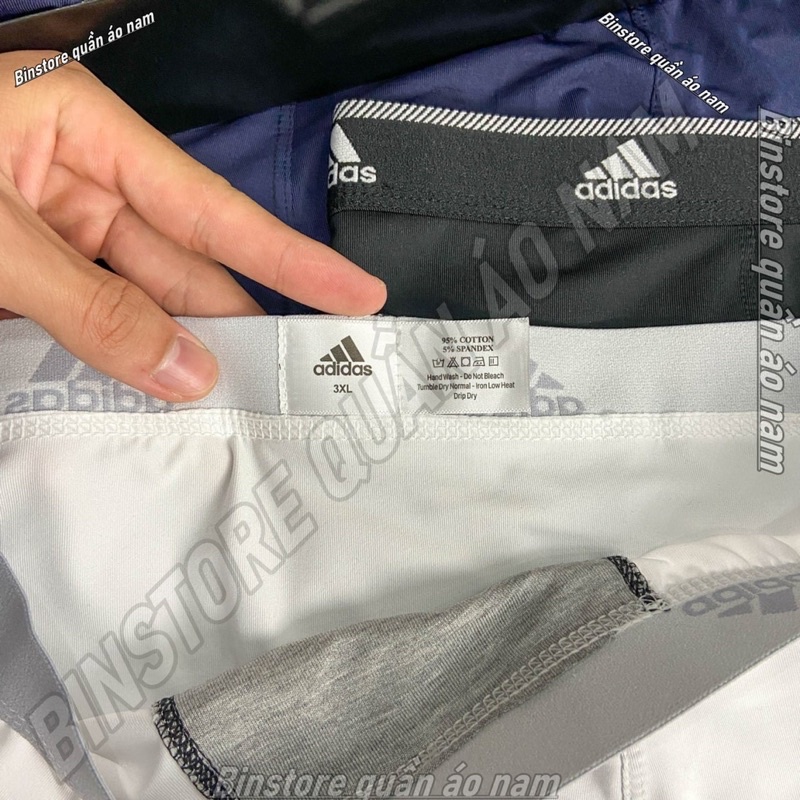 [Xả kho] Sịp Đùi Nam ADIDAS, quần Sịp Đùi nam, quần lót nam Cao Cấp Chất Coton Thoáng Mát, Thoải Mái Vận Động, Nam Tính