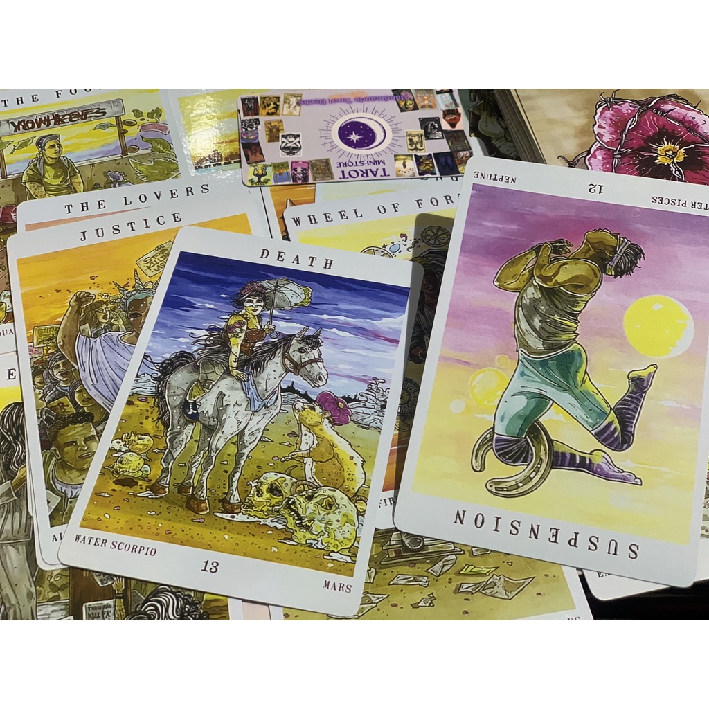 Bộ bài Next Word Tarot size gốc siêu to 10x15cm