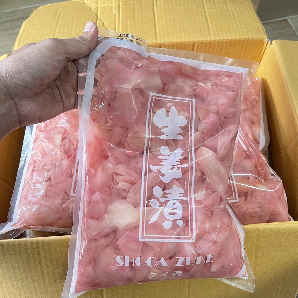Gừng Hồng Gari Nhật Bản Ăn Kèm Sushi Sashimi 1.5KG