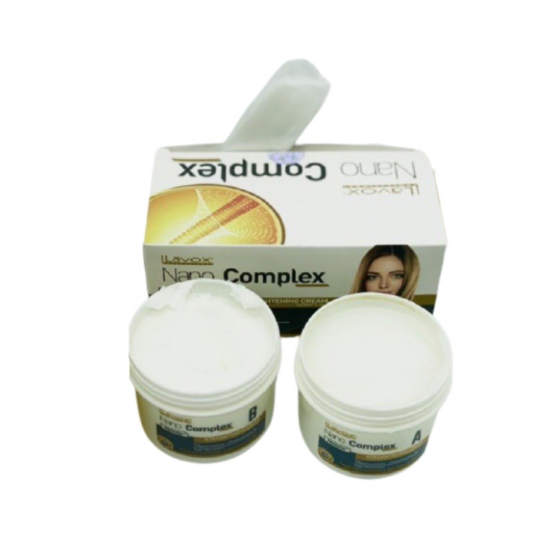 [Tặng Bao Tay] Thuốc duỗi tóc phục hồi Lavox Nano Complex thế hệ mới 150mlx2 | BigBuy360 - bigbuy360.vn
