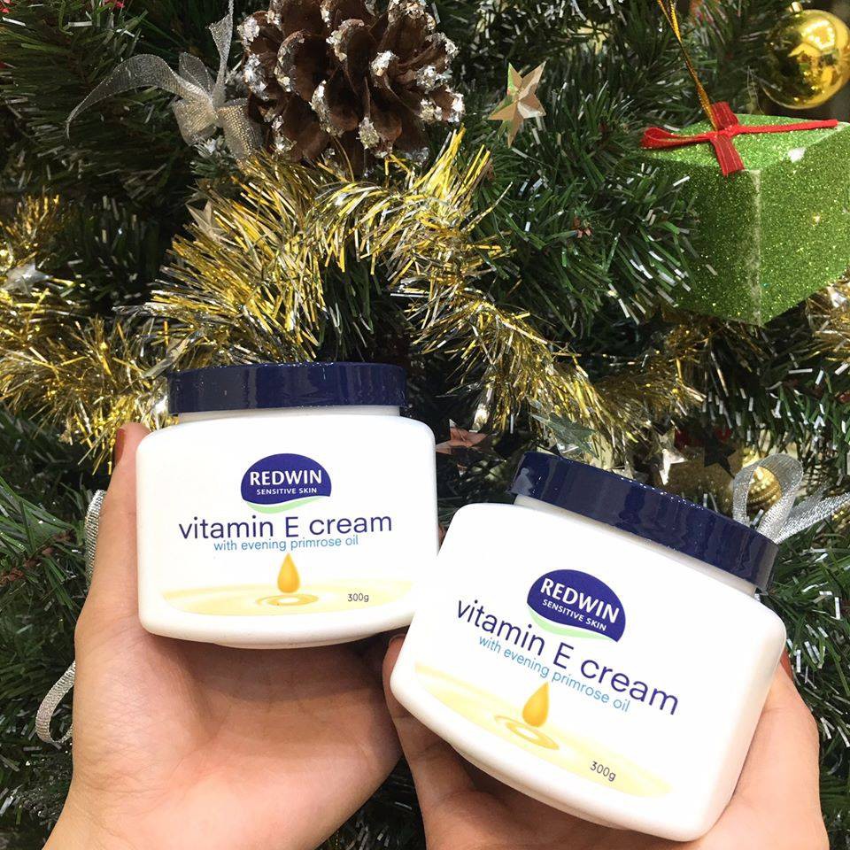 Kem dưỡng da REDWIN Vitamin E Cream 300g dưỡng ẩm, hết nứt nẻ