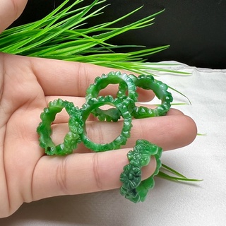 Nhẫn hoa cẩm thach ni 16-20