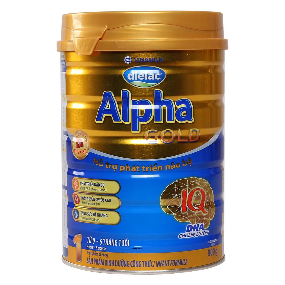 Sữa bột Dielac Alpha Gold 1 2 3 4 đủ số