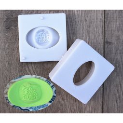 Khuôn nhựa nhấn 4D ⚡ CAO CẤP ⚡ khuôn nhấn nhựa thỏi vàng 25g độc đáo, bắt mắt