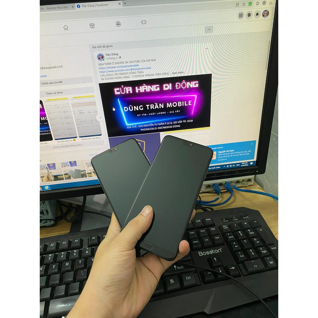 Điện thoại huawei p20 pro máy đẹp nguyên zin bản quốc tế 2 sim ram 6/128g