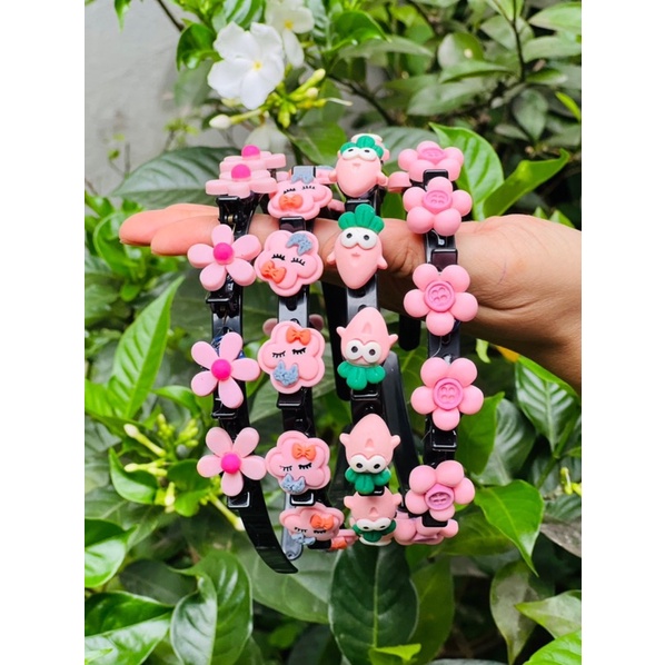 Sét 4 bờm giữ tóc cho bé gái cực xinh, cute