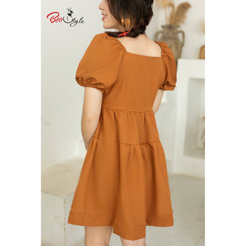 Thời trang BIGSIZE nữ Đầm babydoll cho người béo ,mập từ 55 đến 100 kí-Mặc đi chơi đi tiệc dạo phố