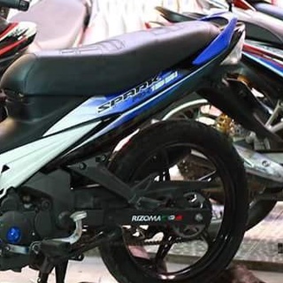 Tem Rời Exciter Spark Thái Xanh Đen