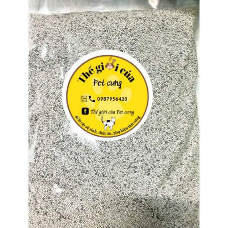 Cát vệ sinh cho mèo. Cát Việt Nam cao cấp khử mùi tốt 10kg