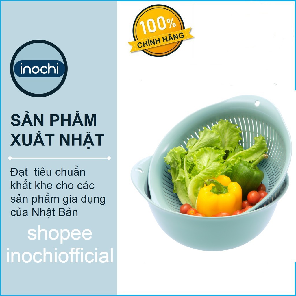 Bộ thau rổ cao cấp Yoko Inochi - Dễ dàng vệ sinh, Chất liệu an toán sức khoẻ, Chất lượng Nhật Bản