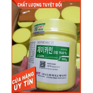 Kem hàn quốc j-cain 15.6% cream 500g
