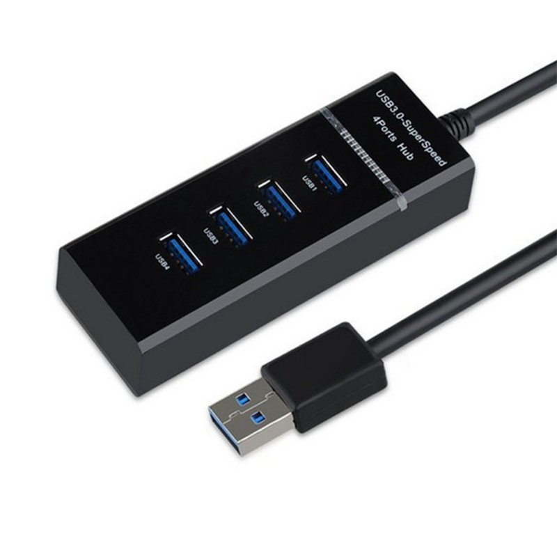 Bộ Chia 4 Cổng USB 3.0 / 2.0 5Gbps Tốc Độ Cao Siêu Mỏng Cho Máy Tính / Laptop