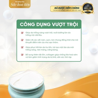 bộ đôi kem sắc hoa tiên ( gồm kem body và mix vaseline sắc hoa tiên )