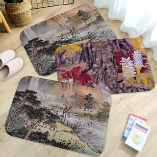 Thảm Trải Sàn Chống Trượt 40x60cm Thiết Kế Phong Cách Trung Hoa Độc Đáo