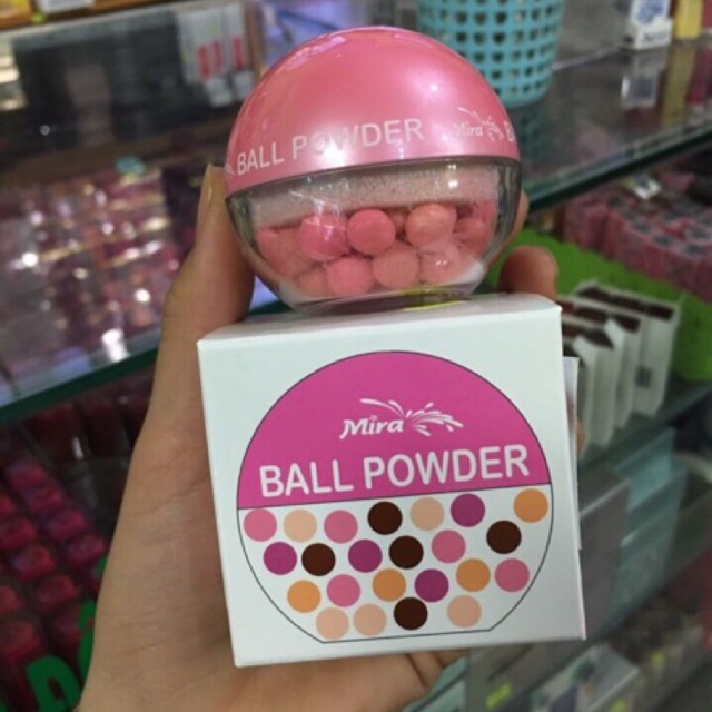 PHẤN MÁ HỒNG BI MIRA BALL POWDER
