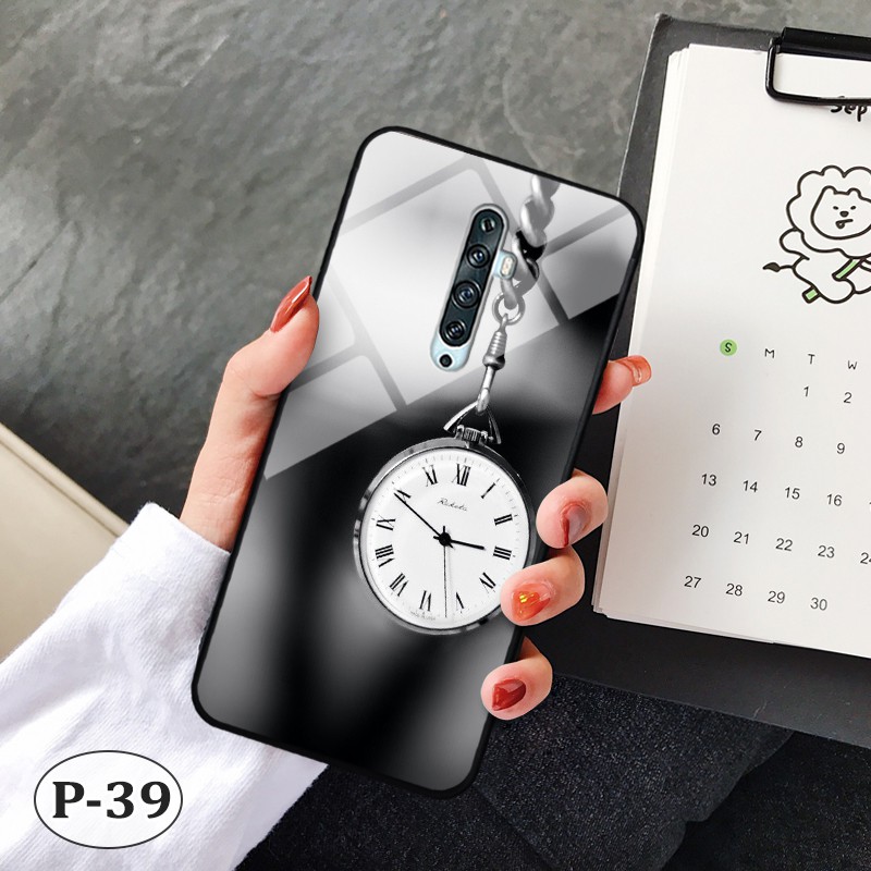 Ốp lưng kính OPPO Reno 2F- hình 3D