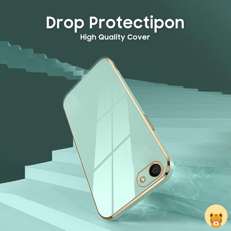 Ốp Điện Thoại Mạ Điện 7 Màu Sang Trọng Đơn Giản Dành Cho Oppo A83