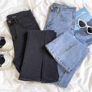 Quần jeans ống loe thời trang cá tính cho nữ