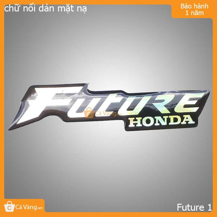 Logo dẽo dán mặt nạ trang trí cho xe Future 1 loại tốt giá rẻ