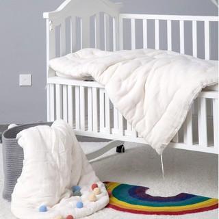 Tấm lót nệm, topper làm mềm nệm cho bé, bông hữu cơ