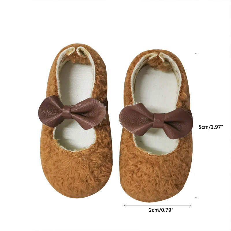 Giày Bông 14-inch Cho Búp Bê 1 6 14 5inch Dễ Thương