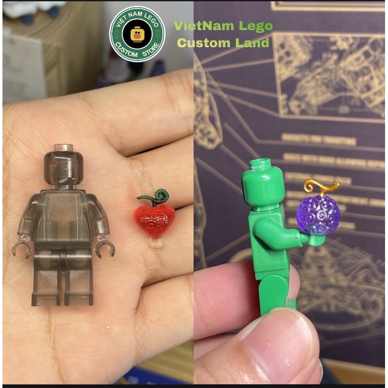Phụ kiện minifigures: trái ác quỷ- Onepiece