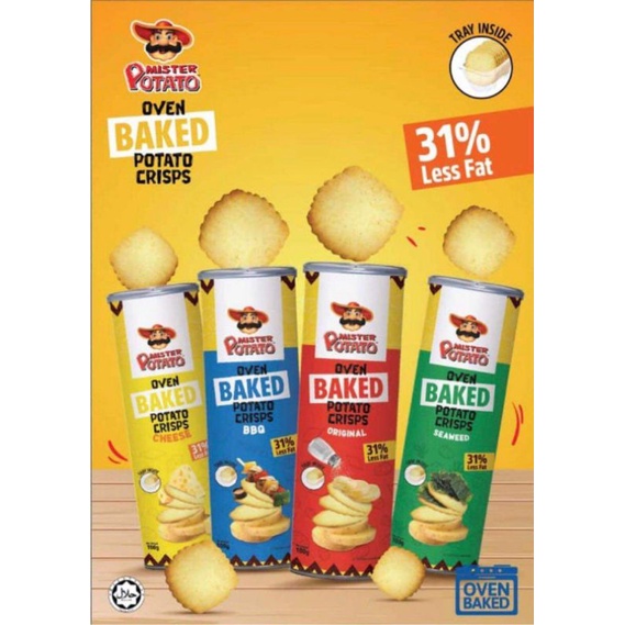 Bánh khoai tây ống Mister Potato