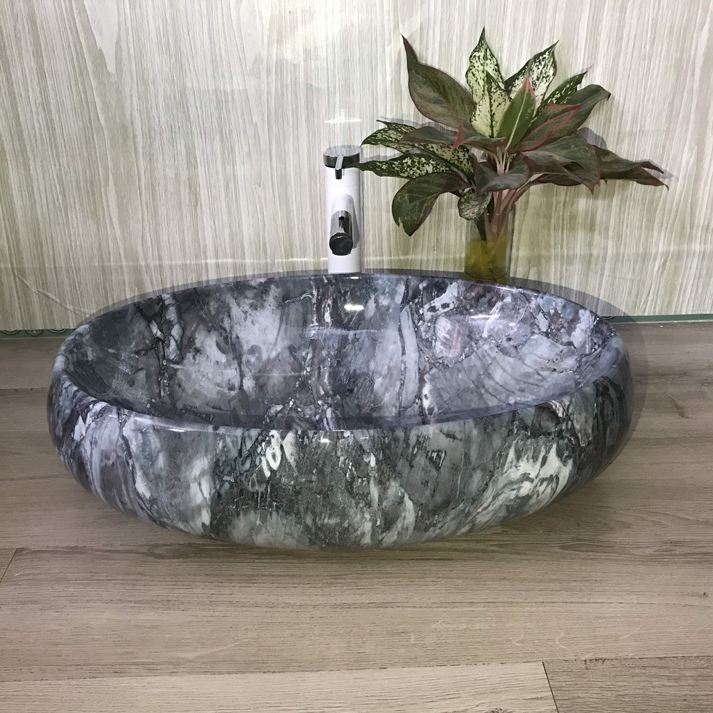 LAVABO ĐẶT BÀN HOA VĂN ĐÁ HOA CƯƠNG