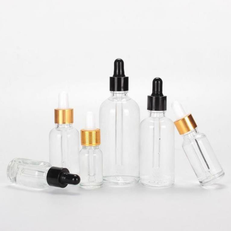 [5ml/10ml] Chai lọ đựng tinh dầu bóp giọt Khoen Đen / lọ chiết serm / chai lọ chiết mỹ phẩm , phụ kiện du lịch