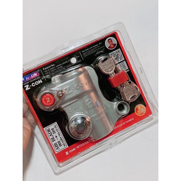 Khóa đĩa Zcon gắn xe AirBlade