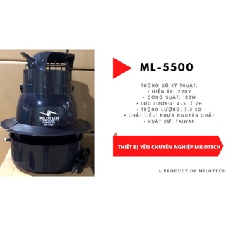 Máy phun sương ly tâm nhà yến, nhà nấm ML-5500 - Máy tạo ẩm MILOTECH