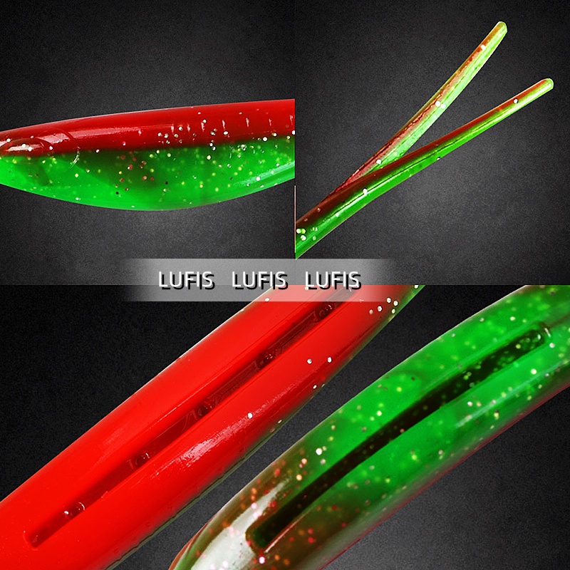 Set 3 Mồi Câu Cá Giả Bằng Nhựa TPE Mềm 18G Chuyên Dụng