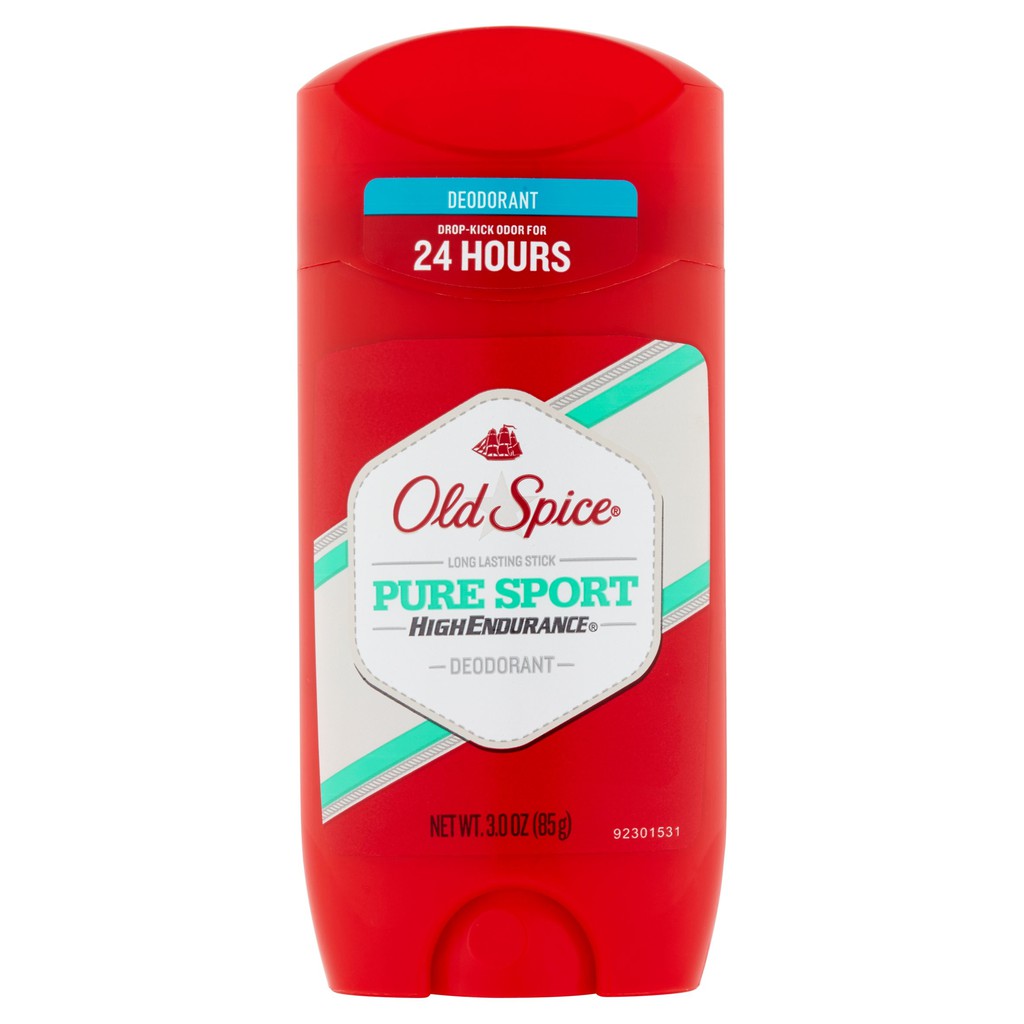 Lăn Khử Mùi Cho Nam Old Spice Pure Sport 85g High Endurance Deodorant Pure Sport