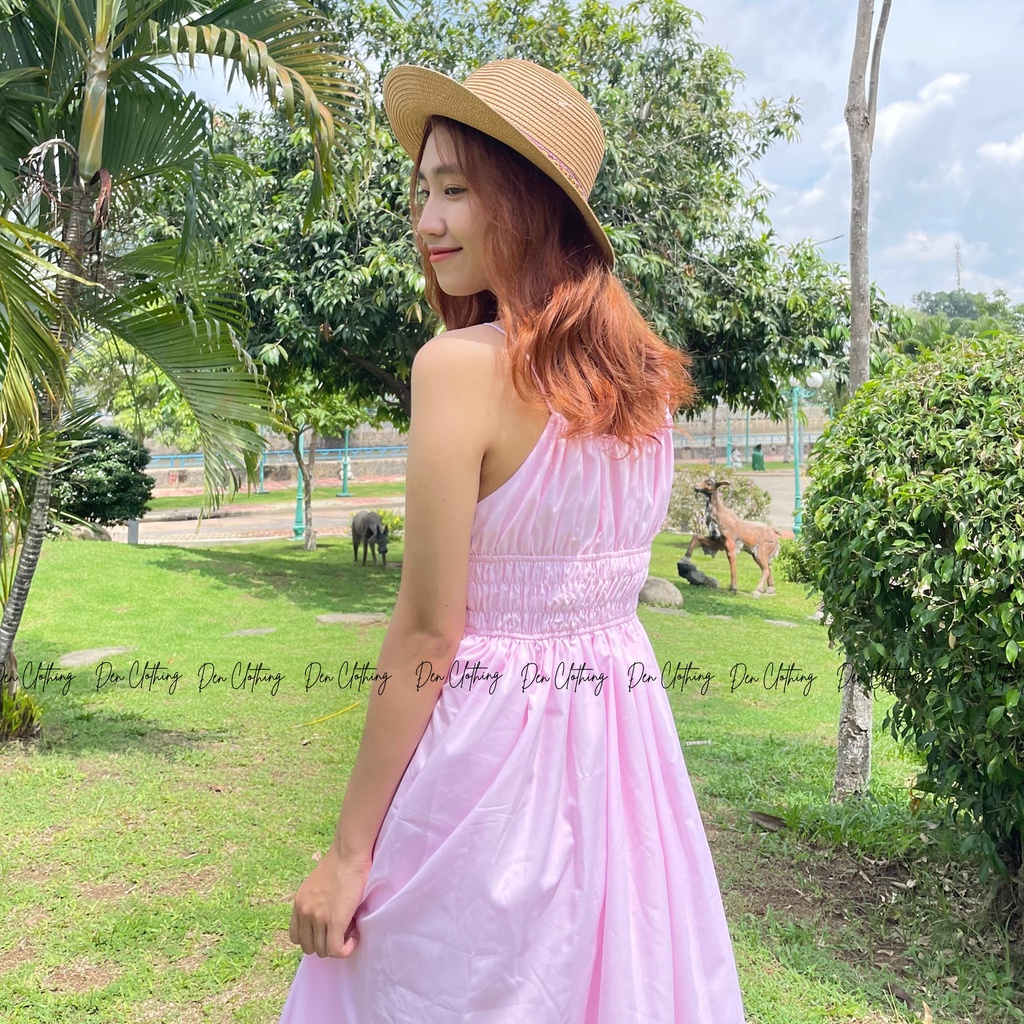 Đầm 2 dây maxi tôn dáng