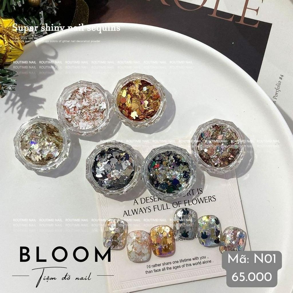 Nhũ ẩn gel trang trí nail