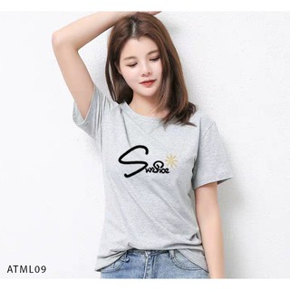 🔥HOT🔥 [ÁO NỮ HOT] ÁO THUN NỮ IN HỌA TIẾT CHỮ SUNSHOE SIÊU HOT ĐỦ MÀU ĐỦ SIZE - ATML09 🔥HÀNG SẴN🔥