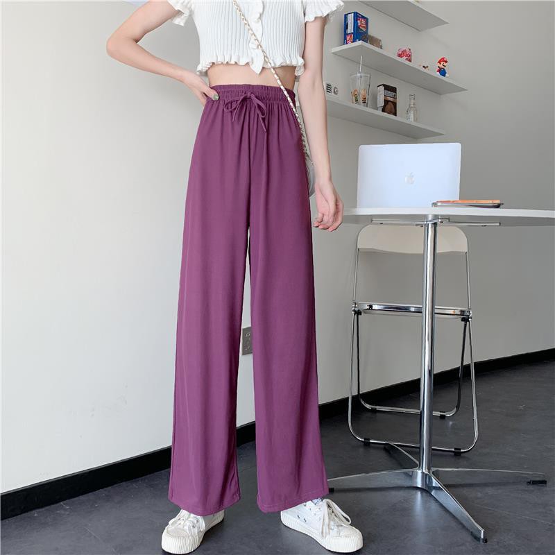 Quần Dài Nữ Lưng Cao Ống Rộng Thời Trang Xuân Thu 2020 | BigBuy360 - bigbuy360.vn