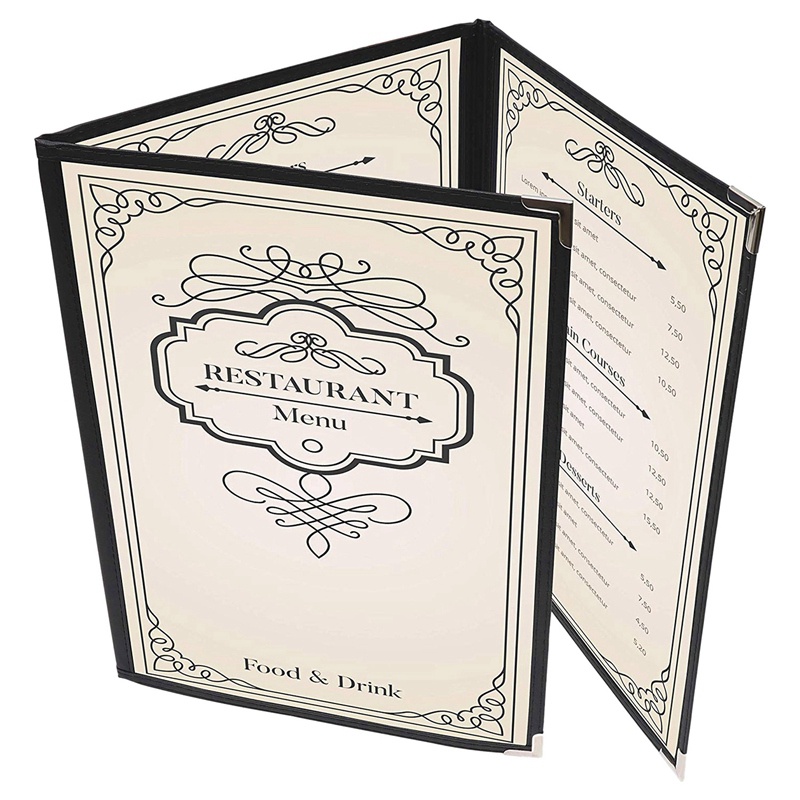 Set 2 Tấm Menu Trong Suốt Kích Thước A4 Dùng Cho Quán Cà Phê 3 Trang 6 Xem