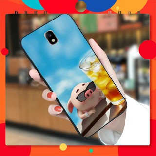 ốp lưng samsung j7 pro/j7 prim j7 plus in hình cute hình lợn con mini siêu đẹp.