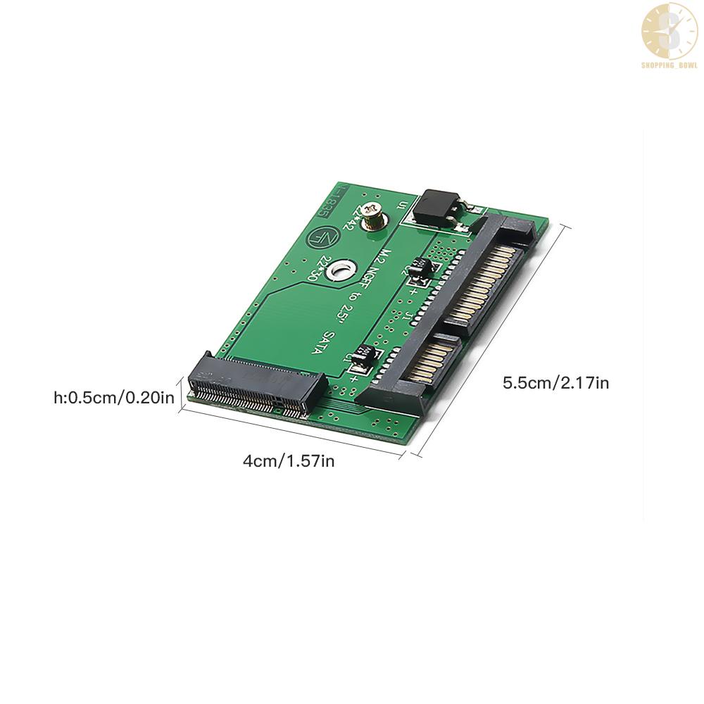 Card Chuyển Đổi M.2 Ngff Ssd 2.5in Sata3 Ngff Sang 2.5 Sata Hỗ Trợ Thẻ Nhớ 2242 Ssd | BigBuy360 - bigbuy360.vn