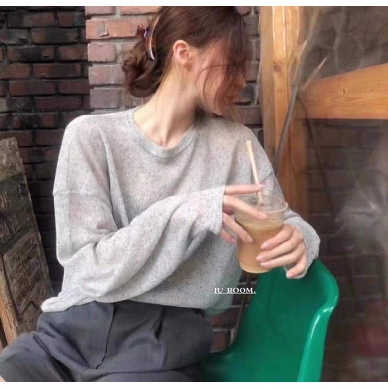 Áo len mỏng muối tiêu Nana21 Nanastore21