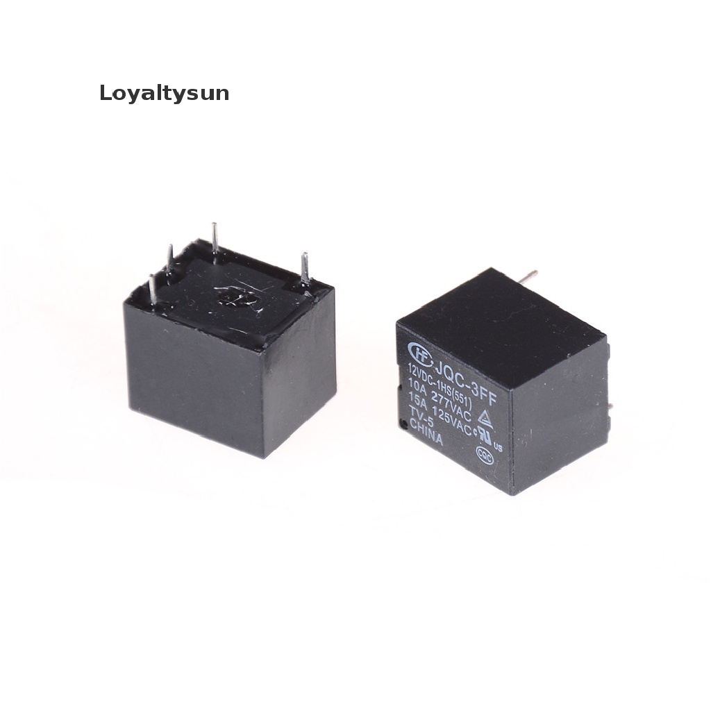 Bộ 5 Cuộn Dây Đánh Lửa 12VDC SRD-S-112DM 125VAC 4Pins 0 0 0 0 0