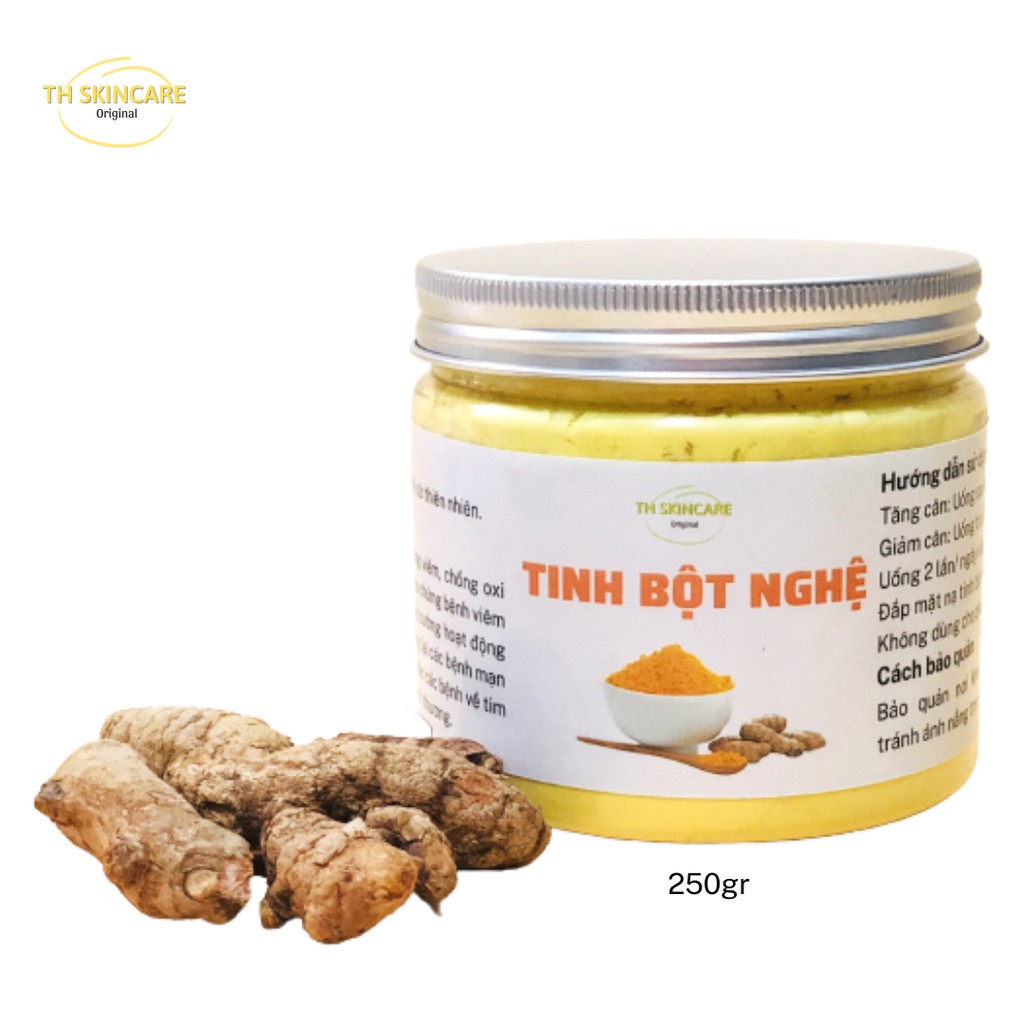 Tinh bột nghệ nguyên chất hàng loại 1 chuẩn sạch TH Skincare