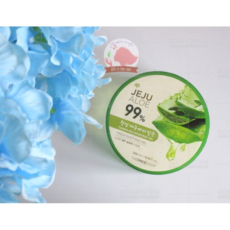 GEL DƯỠNG ẨM NHA ĐAM NGUYÊN CHẤT THE FACE SHOP JEJU ALOE FRESHING SOOTHING GEL