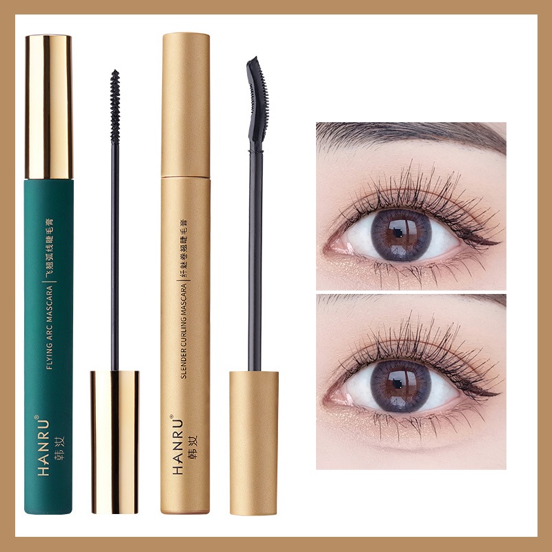 Mascara Màu Đen Chống Thấm Nước Chuốt Cong Mi