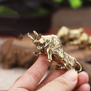 Tượng đồng phong thuỷ tượng bò tót may mắn mạnh khoẻ thành đạt