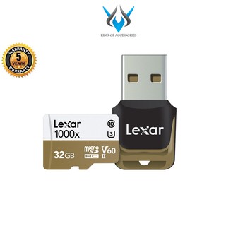 Thẻ nhớ MicroSDHC Lexar 32GB 150MB/75MB/s (1000x)