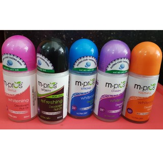lăn khử mùi m.pros 60ml cao cấp