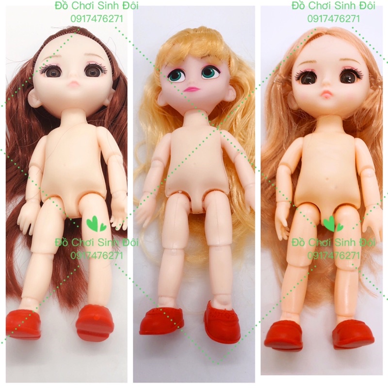 búp bê 16cm -1 con ngẫu nhiên